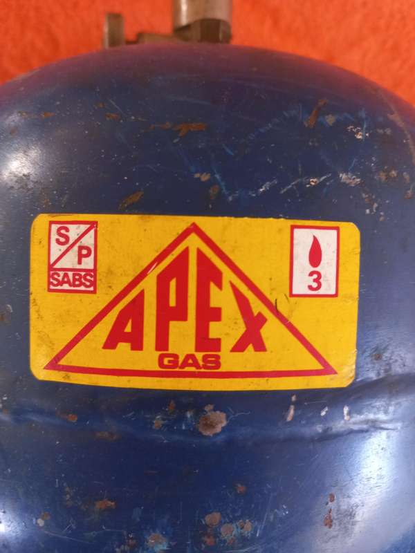 Travel mini/compact 1.3kg lpg gas cylinder (empty)