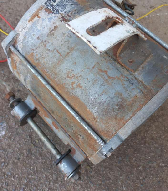 Electric motor 220v - 2 speed, foward & reverse capable - working order - see description & photos
