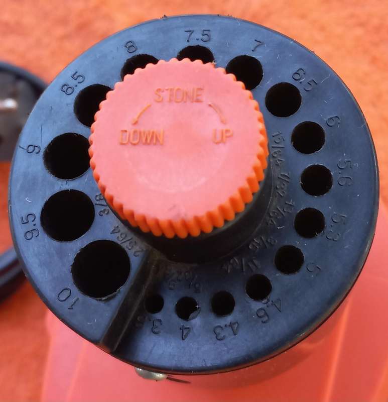 Drill bit sharpner 3.6mm to 10mm