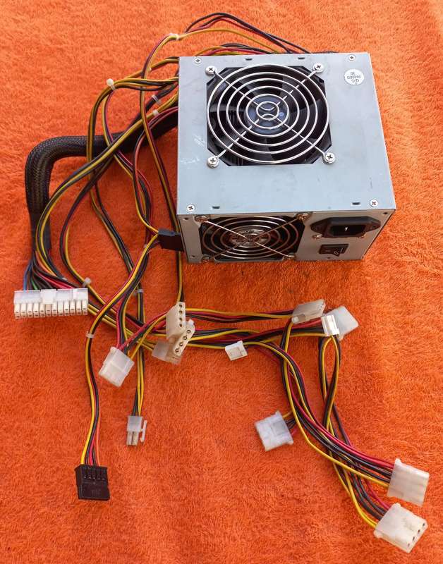 500w standard ATX computer power supply - see photos and description