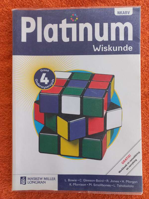 Graad 4 Wiskunde Onderwysersgids  - Platinum
