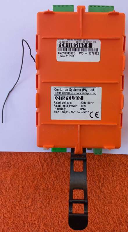 Centurion D2 Turbo sliding gate motor controller pcb pc board
