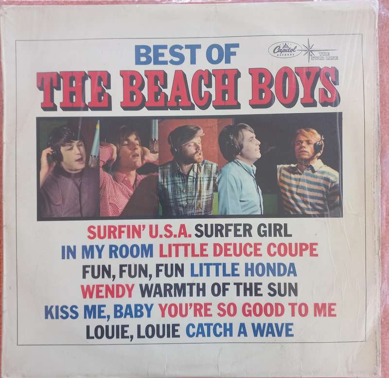 Lot of 4x Lp's - The Beach Boys, BZN, Willie Nelson & Kris Kristofferson