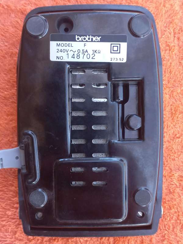 Food pedal/speed control for Brother sewing machine Model F No:148702