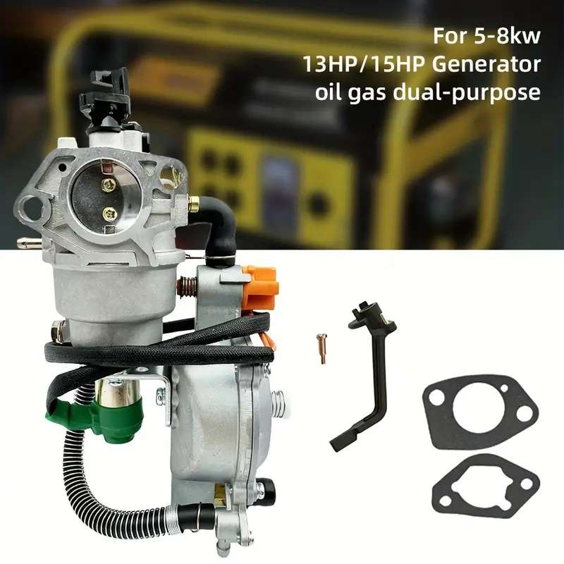 Duel fuel LPG gas / Petrol carburator for petrol motors and generators - see discription & photos