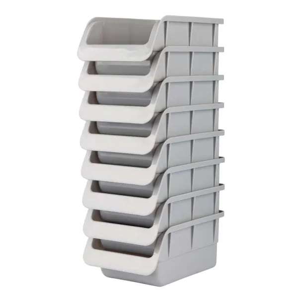 FRAGRAM 43-Piece wall mount Storage Bins, hangers, hooks & holder organizer