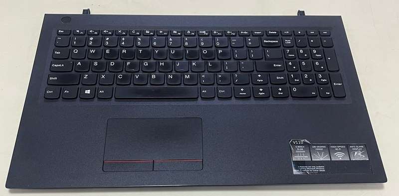Lenovo Ideapad V110-15IAP Palmrest with Touchpad and Keyboard - 460.08B03.0023