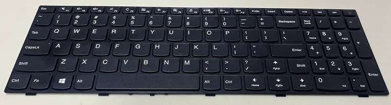 Lenovo IdeaPad 110-15ISK US black keyboard - 5N20L25958