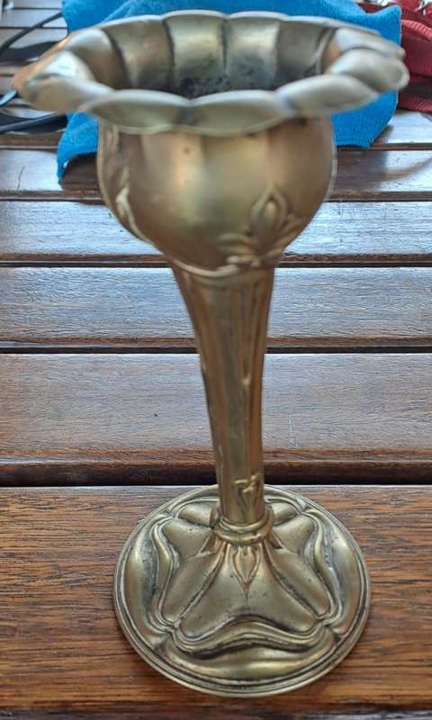 Antique Art Nouveau  Candlestick holder