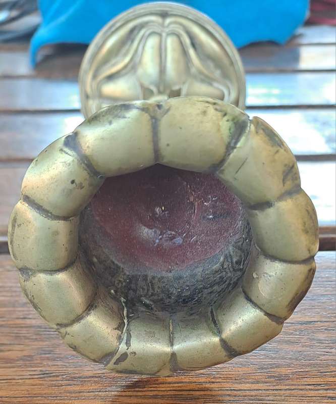 Antique Art Nouveau  Candlestick holder