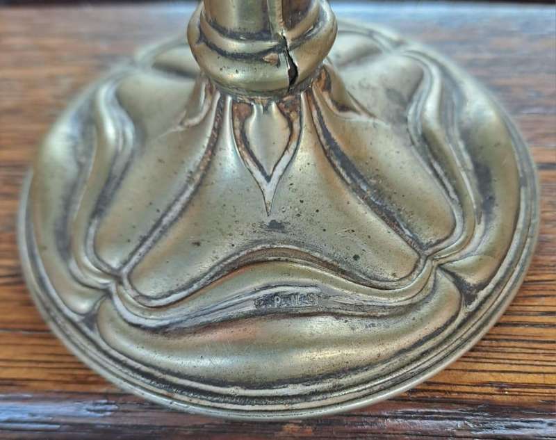 Antique Art Nouveau  Candlestick holder