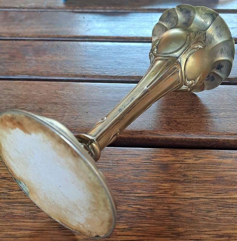 Antique Art Nouveau  Candlestick holder