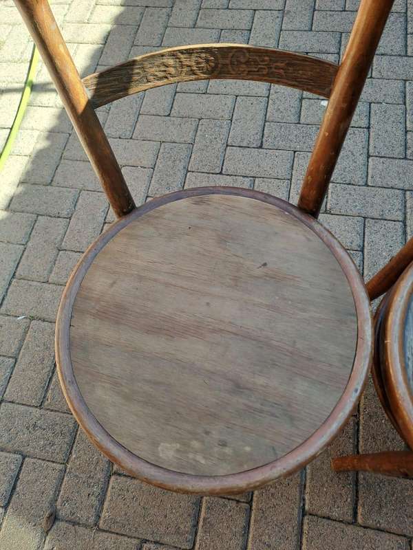 Old table and chairs