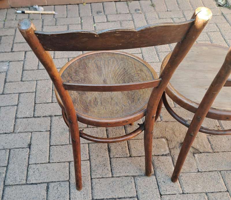 Old table and chairs