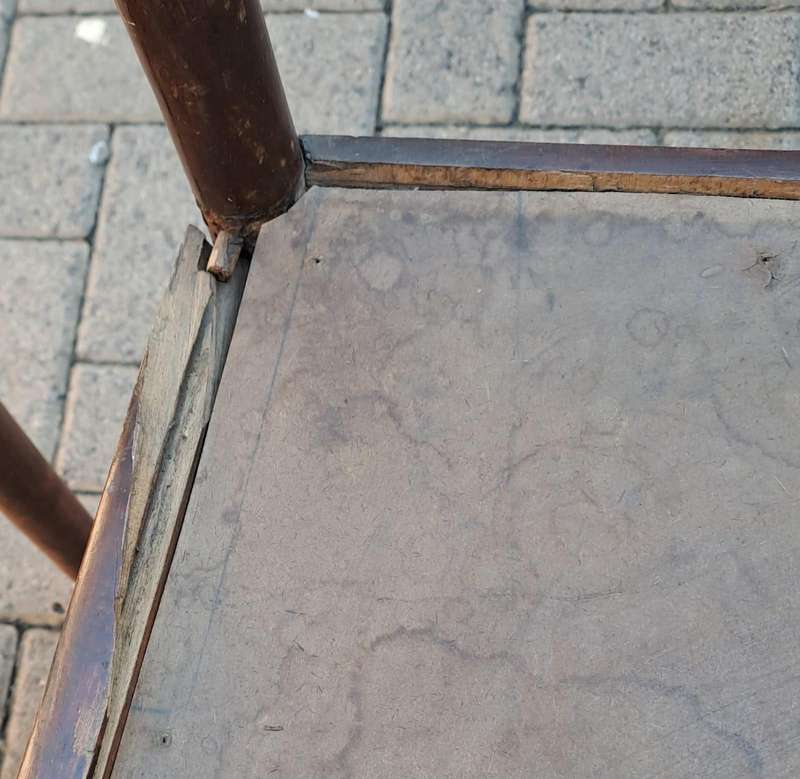 Old table and chairs