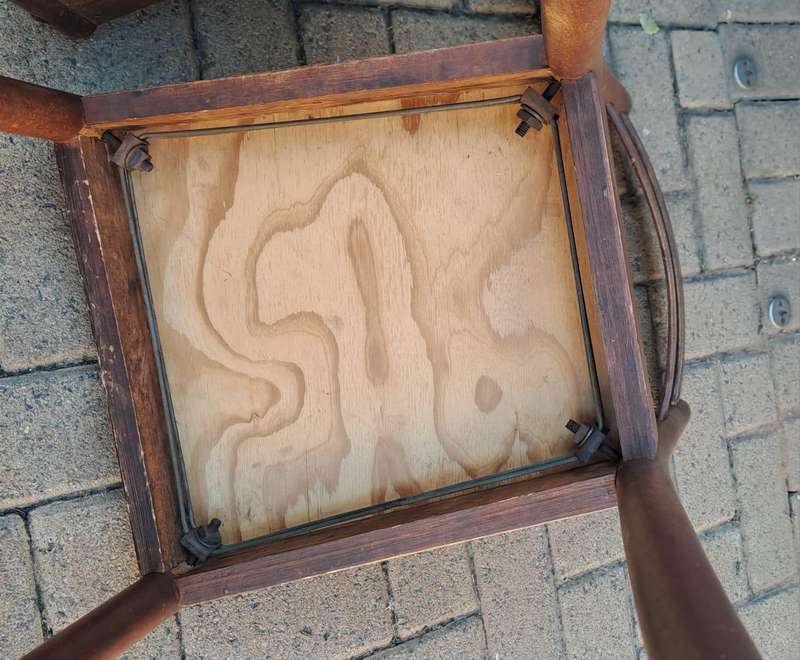 Old table and chairs