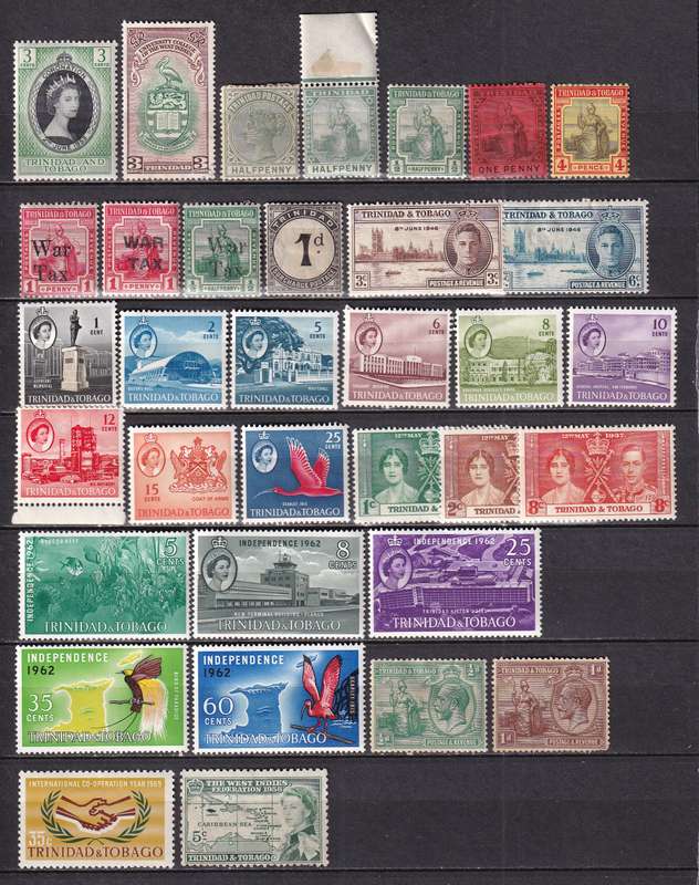 Trinidad & Tobago part sets, M/H