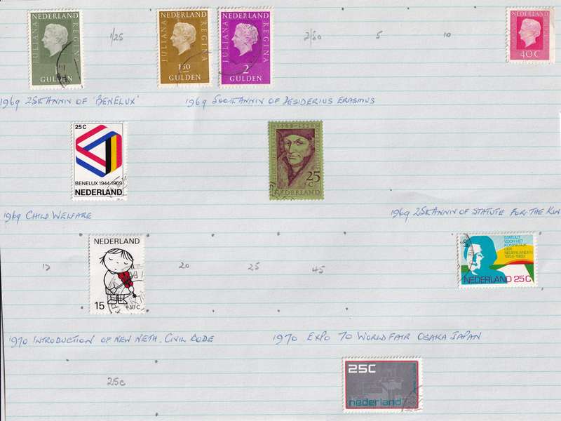 Netherlands 1952 > sets and part sets, used                     (13 SCANS))