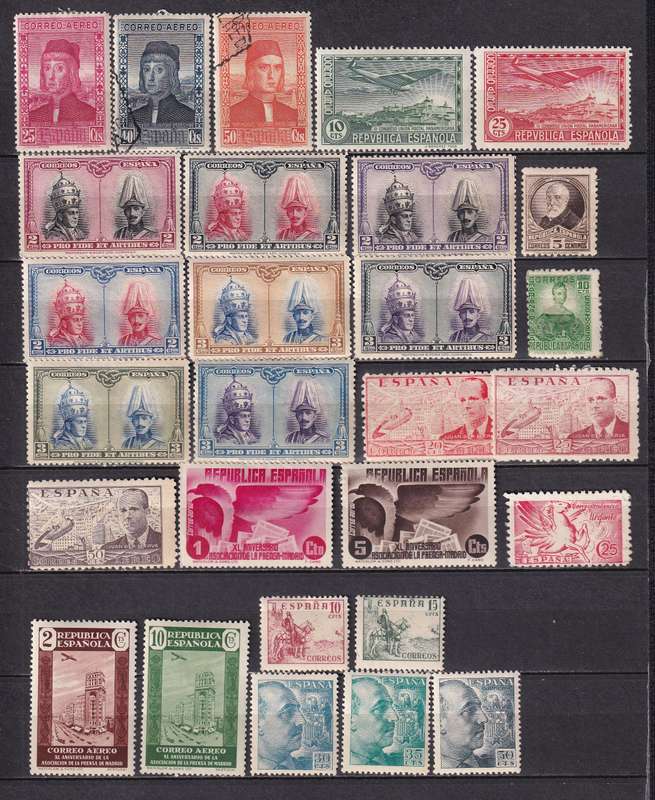 Spain 1930> sets and part sets, M/H   (2 used)                              (3 SCANS)