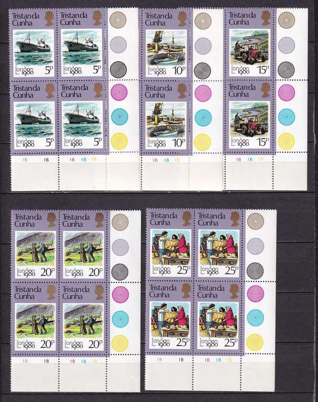 Tristan da Cunha sets , MNH          (4 x SCANS))