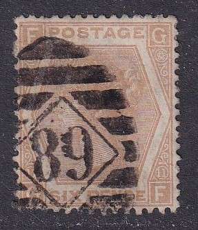 GB QV 1872-73 4d pale chestnut plate 11 (W33), used                 (SG 122b, CV £60)