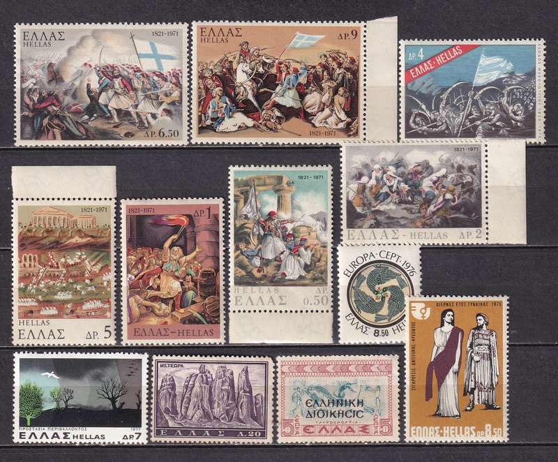 Greece 1896>part sets, M/H             (4 X SCANS)
