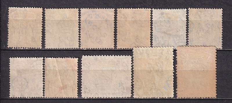 Malta 1926-27 part set, used          (SG 157>, CV £120)