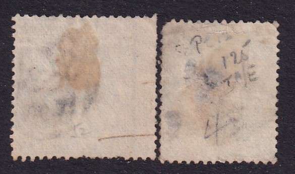 GB 1872-73 QV 6d grey , plate 12, used              (thin,SG 125, CV £550)