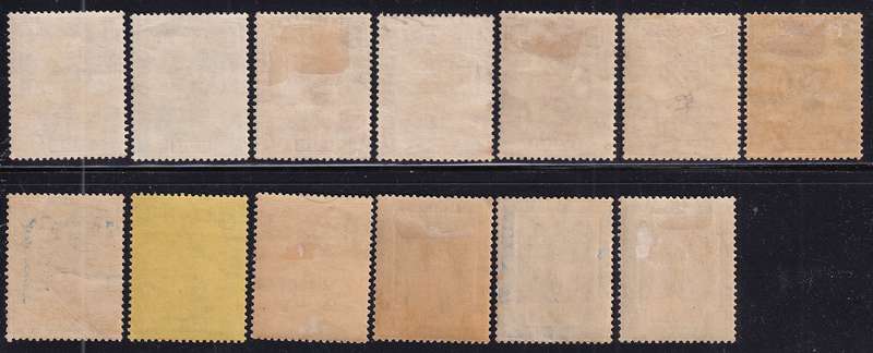 Malta 1922-26  part set, M/H                           (SG 123 >, CV £85)