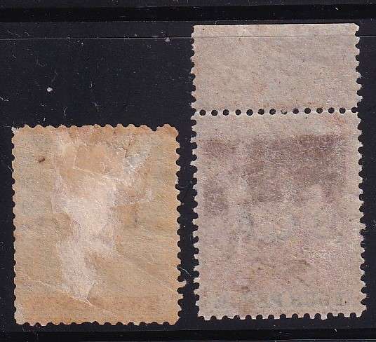 Nyasaland British Central Africa 1891-95 part set overprinted B.C.A. , M/H     (SG 2,3, CV £26)