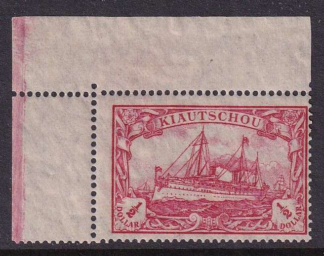 Germany Colonies 1905-19 Post Office abroad (Kiautschou) $1 red ,  MLH