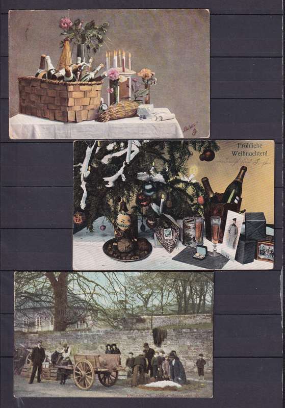 Germany Postcards x 14 , used mixed condition         (10 x SCANS)
