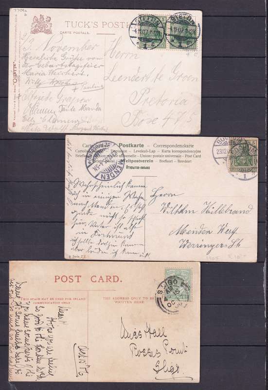 Germany Postcards x 14 , used mixed condition         (10 x SCANS)
