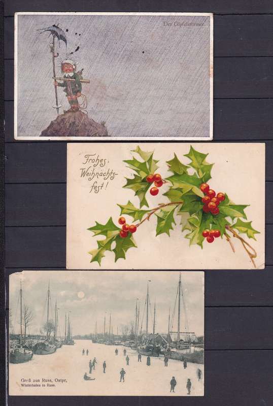 Germany Postcards x 14 , used mixed condition         (10 x SCANS)