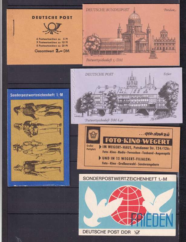 Germany Bundespost Booklets x 41 , most complete               (6 SCANS)