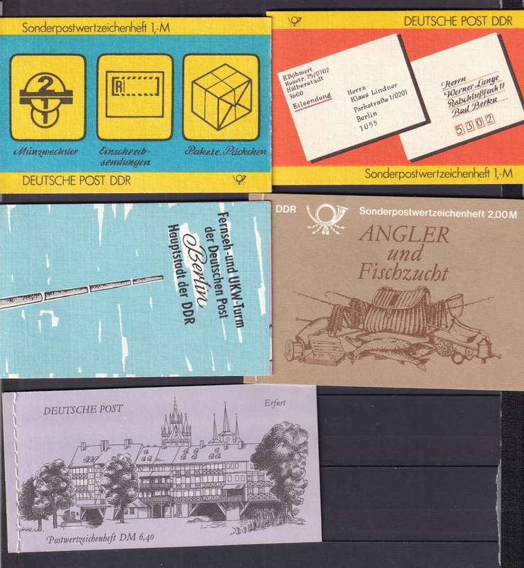 Germany Bundespost Booklets x 41 , most complete               (6 SCANS)