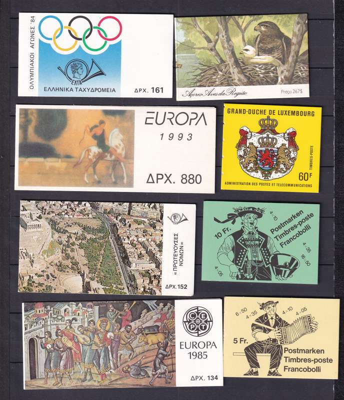 GB ,Canada ,Australia and world mix of stamp booklets X 65 (complete), MNH         ( 6 X SCANS)