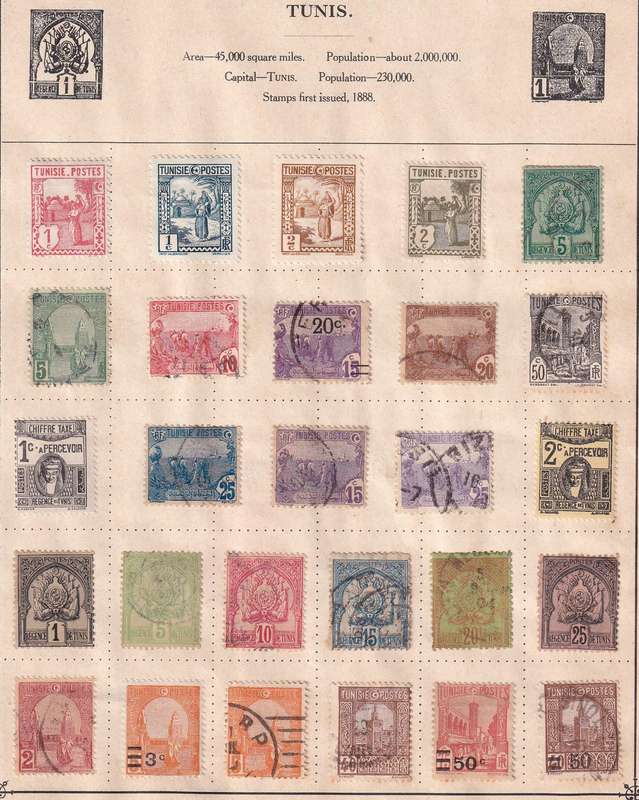France and colonies on 14 pages , M/H and used       (note stamps adherence to pages)