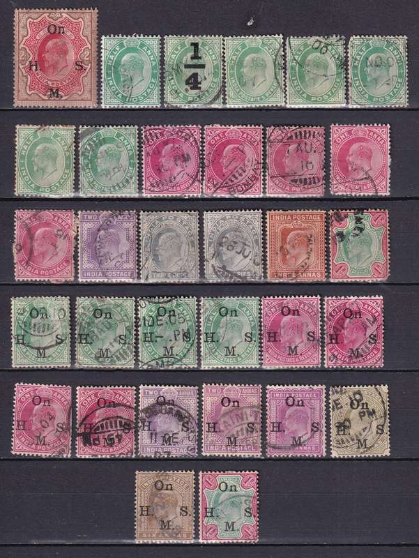 India KE part sets, used