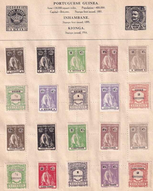 Portugal and colonies part sets on pages , M/H & used                      (11 X SCANS)