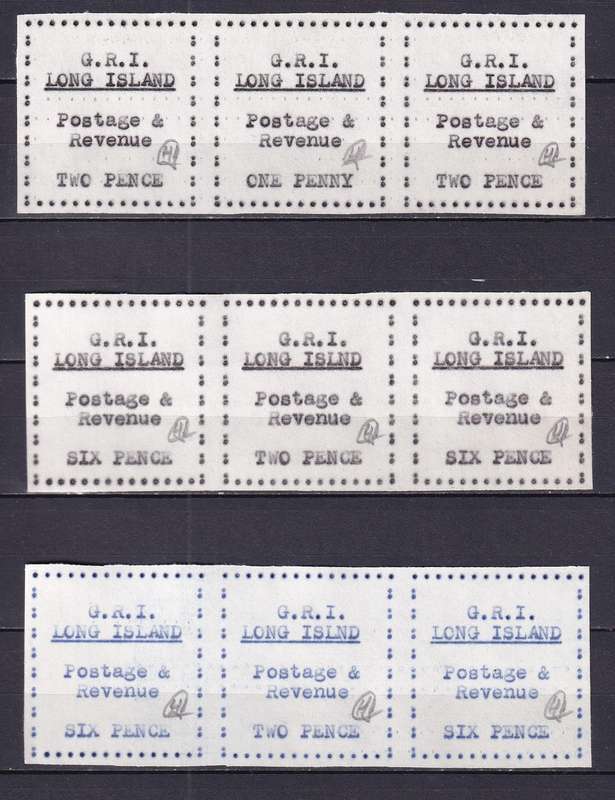 Long Island (Turkey) 1916 part set in B3, M/H   (scarce)