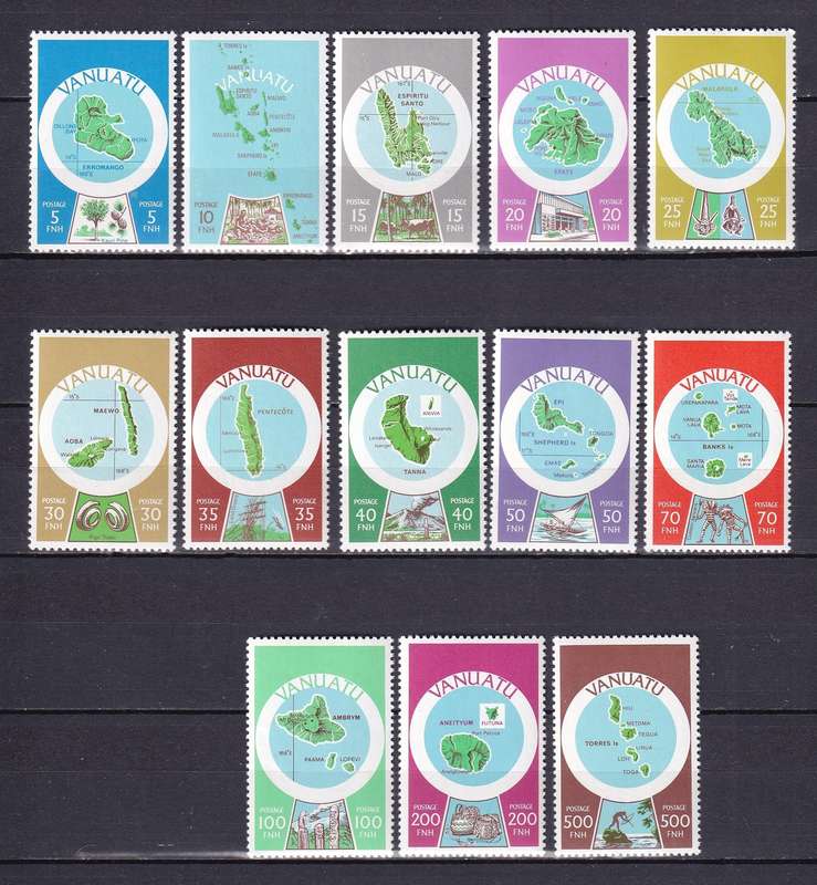 Vanuata (Maldive Islands) 1980 set , MNH            (SG 287E-299F)