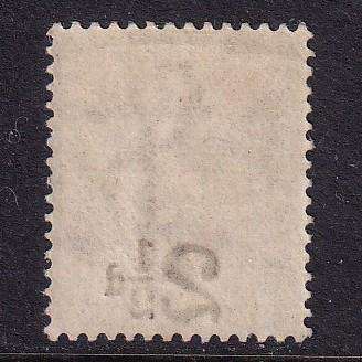 Cape of Good Hope 1891  2 1/2d on 3d pale magenta, MLH   (SACC 50,CV R330)
