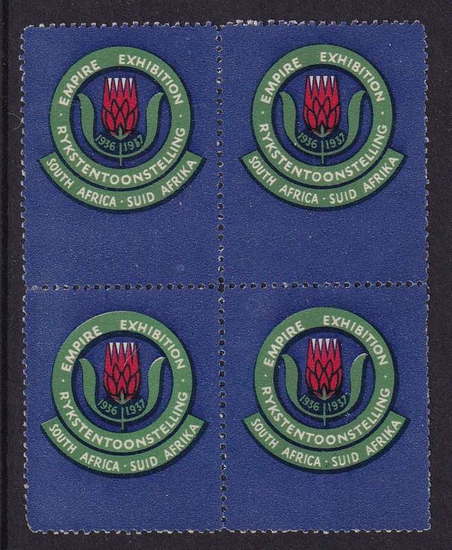 South Africa 1937 Empire Exhibition B4 , MNH