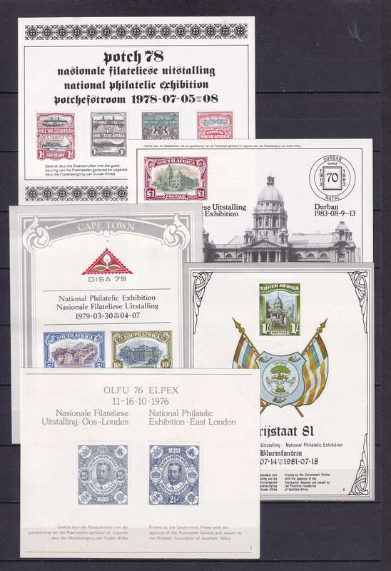 South Africa mixed clearance lot , MNH & M/H                    (15 X  SCANS, cannot scan all)