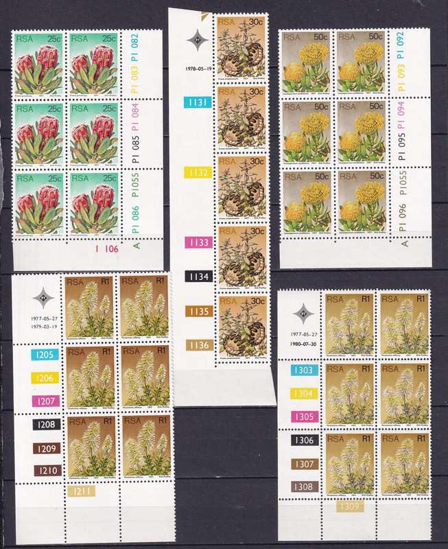 South Africa mixed clearance lot , MNH & M/H                    (15 X  SCANS, cannot scan all)