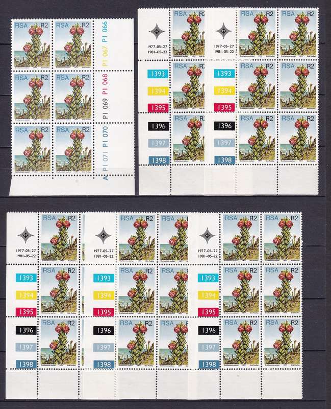 South Africa mixed clearance lot , MNH & M/H                    (15 X  SCANS, cannot scan all)