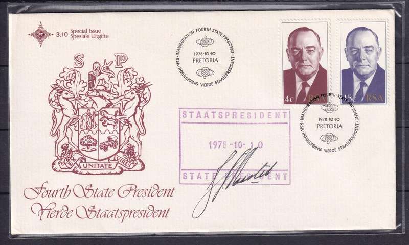 South Africa signed covers x 11                        ( 9 x SCANS)