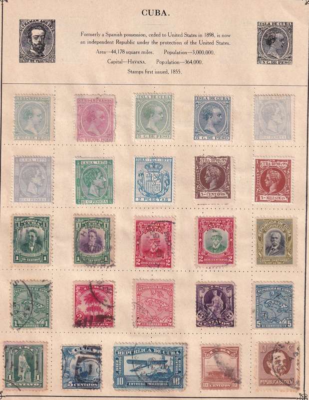 South Central America (Venezuela, Porto Rico, Costa Rica, Mexico ext)  M/H & used     ( 14 x SCANS)