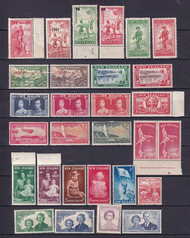 New Zealand Health set issues, MNH & M/H    ( 2 X SCANS))